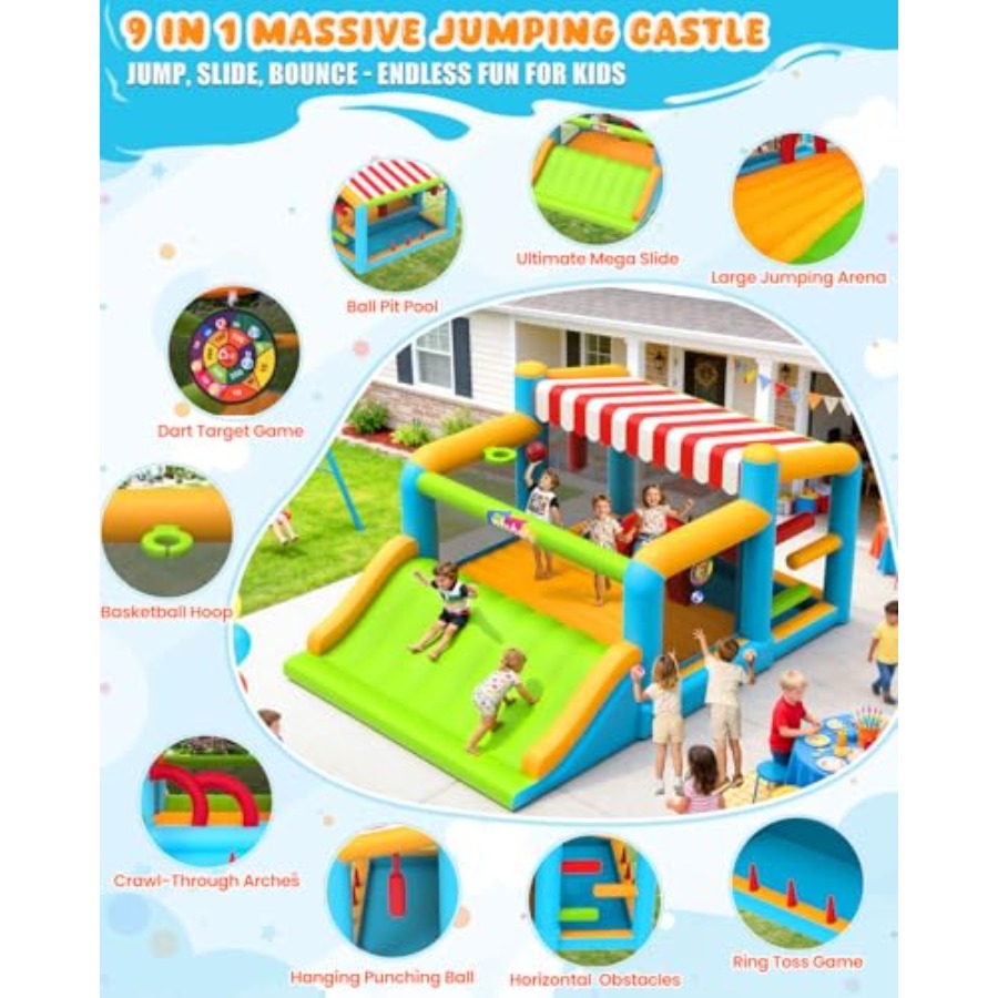 Extra Large Bounce House for B - Kids Outdoor Zone review and price