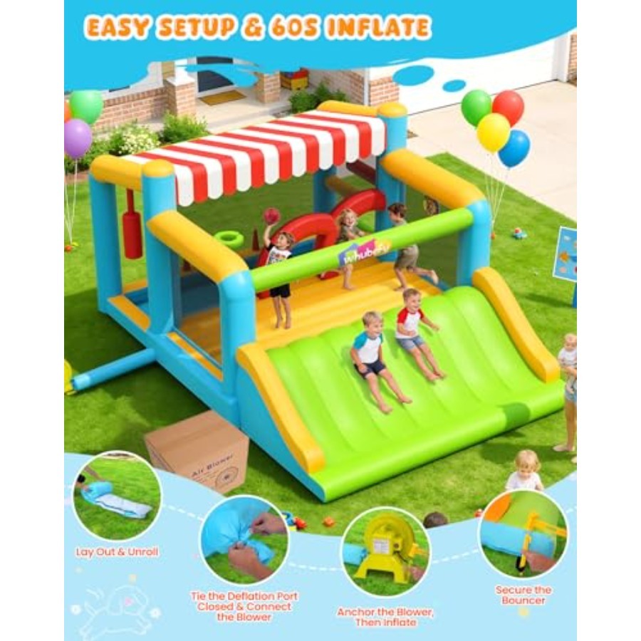 Extra Large Bounce House for B - Kids Outdoor Zone review and price