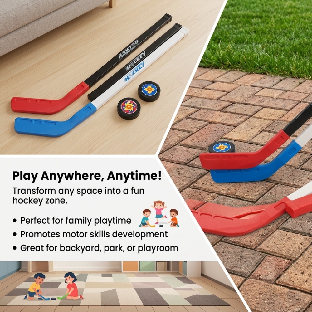 A Toy Hockey Pole Game For Kid - Kids Outdoor Hockey Sticks review and price