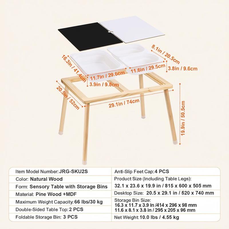 Sensory Table for Toddlers, Ki - Kids Outdoor Storage review and price