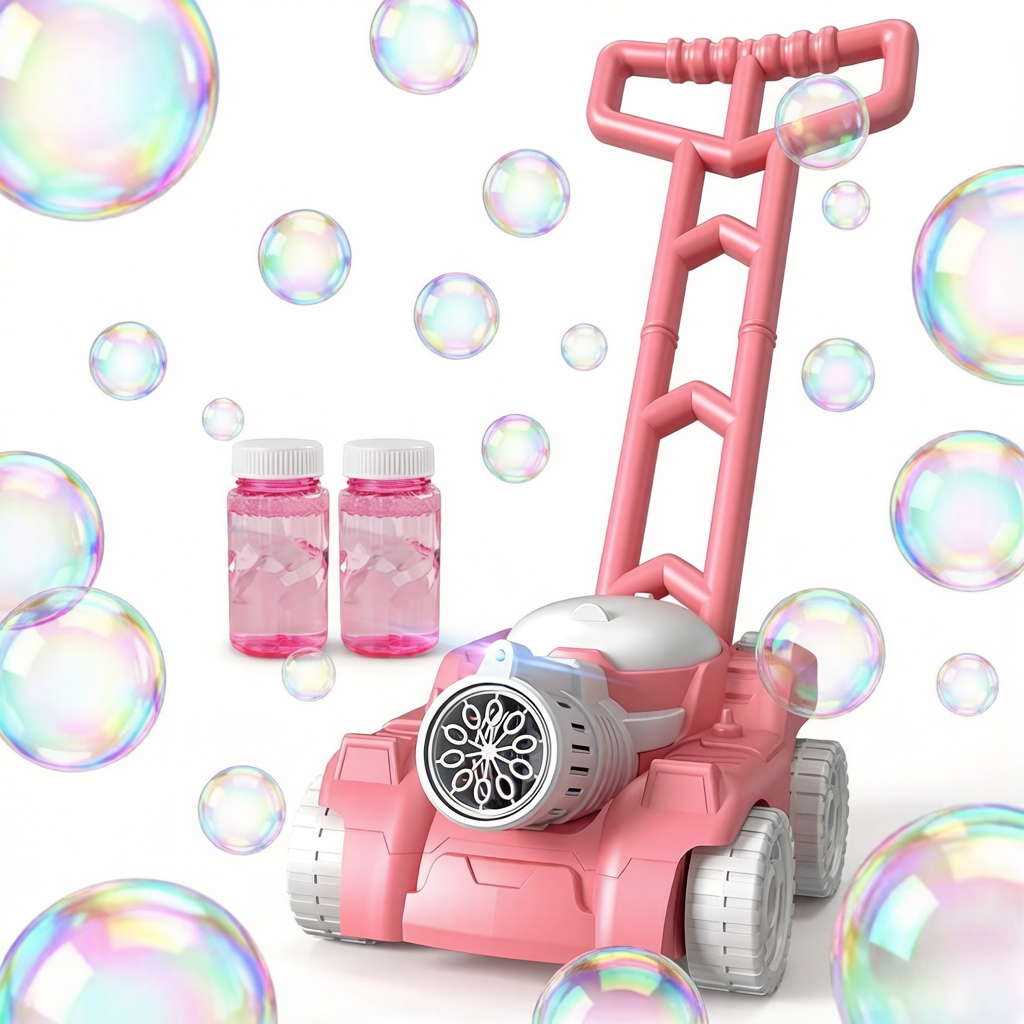 1Pc Bubble Lawn Mower, kids pu - Kids Outdoor Lawn Mower review and price