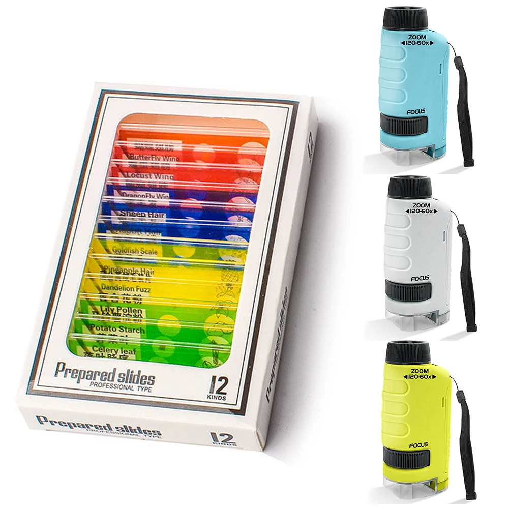 Educational Mini Handheld Micr - Kids Outdoor Microscope review and price