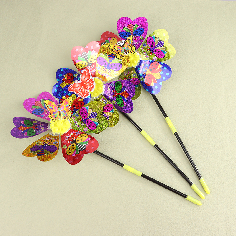 1Pc Colorful Sequin Windmill C - Kids Outdoor Yard Toys review and price