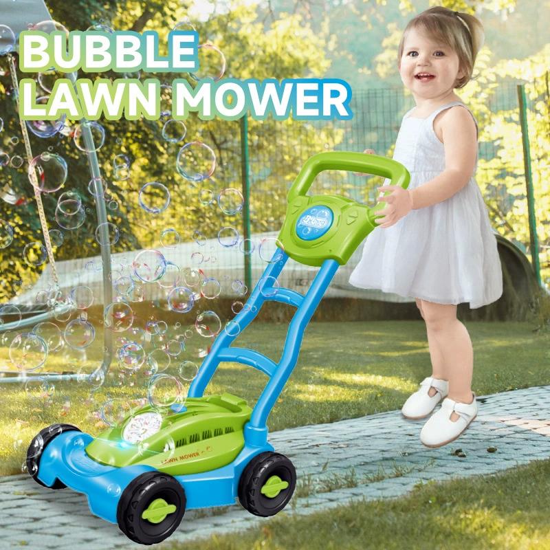 Cart Bubble Machine LAWN MOWER - Kids Outdoor Lawn Mower review and price