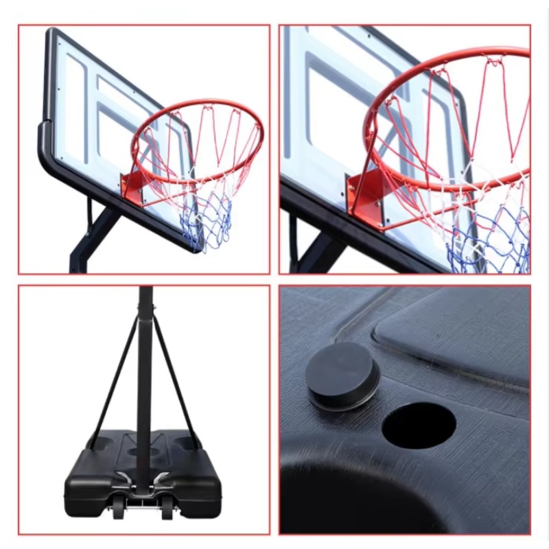 Portable Standard Basketball B - Basketball Hoop Outdoor review and price