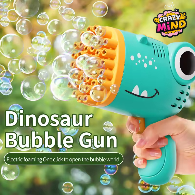 1-3Pcs 40 Holes Dinosaur Bubbl - Kids Outdoor Easter Gifts review and price