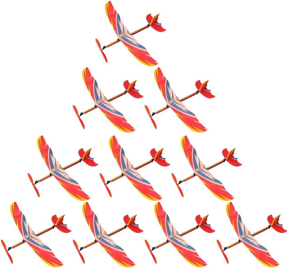 10PCS Airplane Model Rubber Ba - Kids Outdoor Activity Set review and price