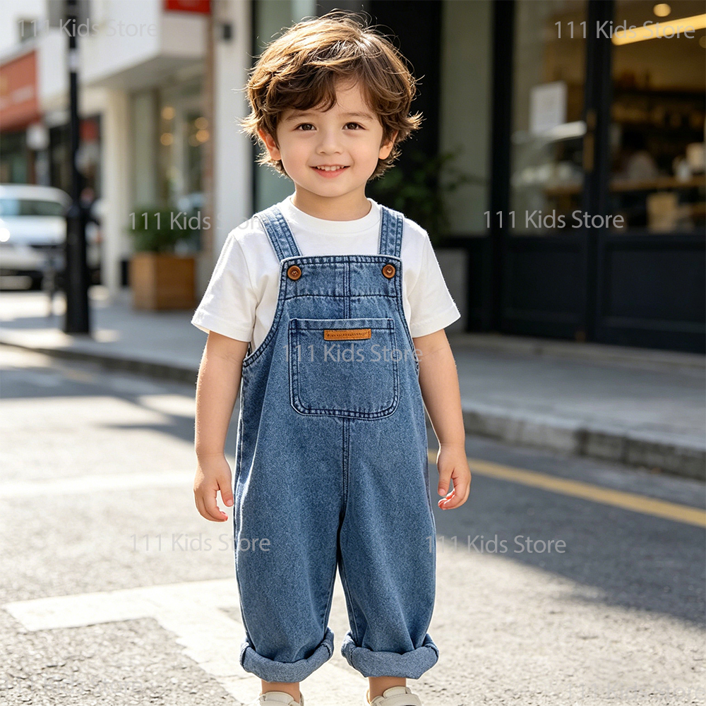 Kids Overalls Denim Jumpsuits  - Kids Outdoor Overalls review and price