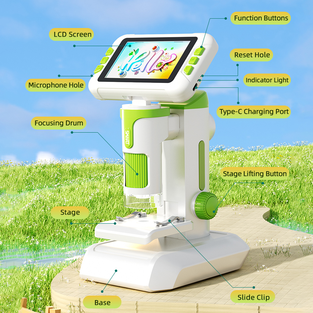 3 in 1 Microscope 1600X Kids S - Kids Outdoor Microscope review and price