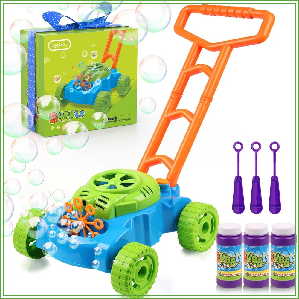 Kids Bubble Lawn Mower Toy, Pu - Kids Outdoor Lawn Mower review and price