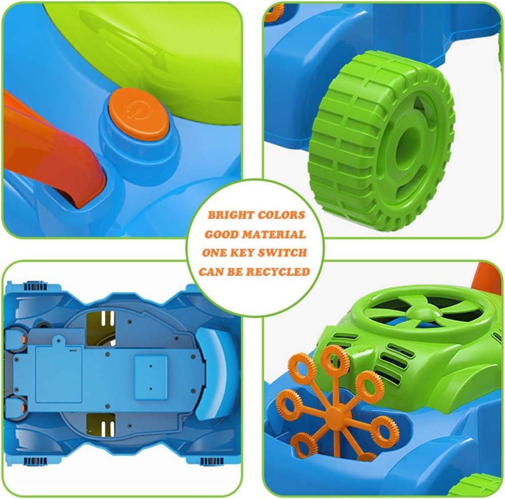 Kids Bubble Lawn Mower Toy, Pu - Kids Outdoor Lawn Mower review and price