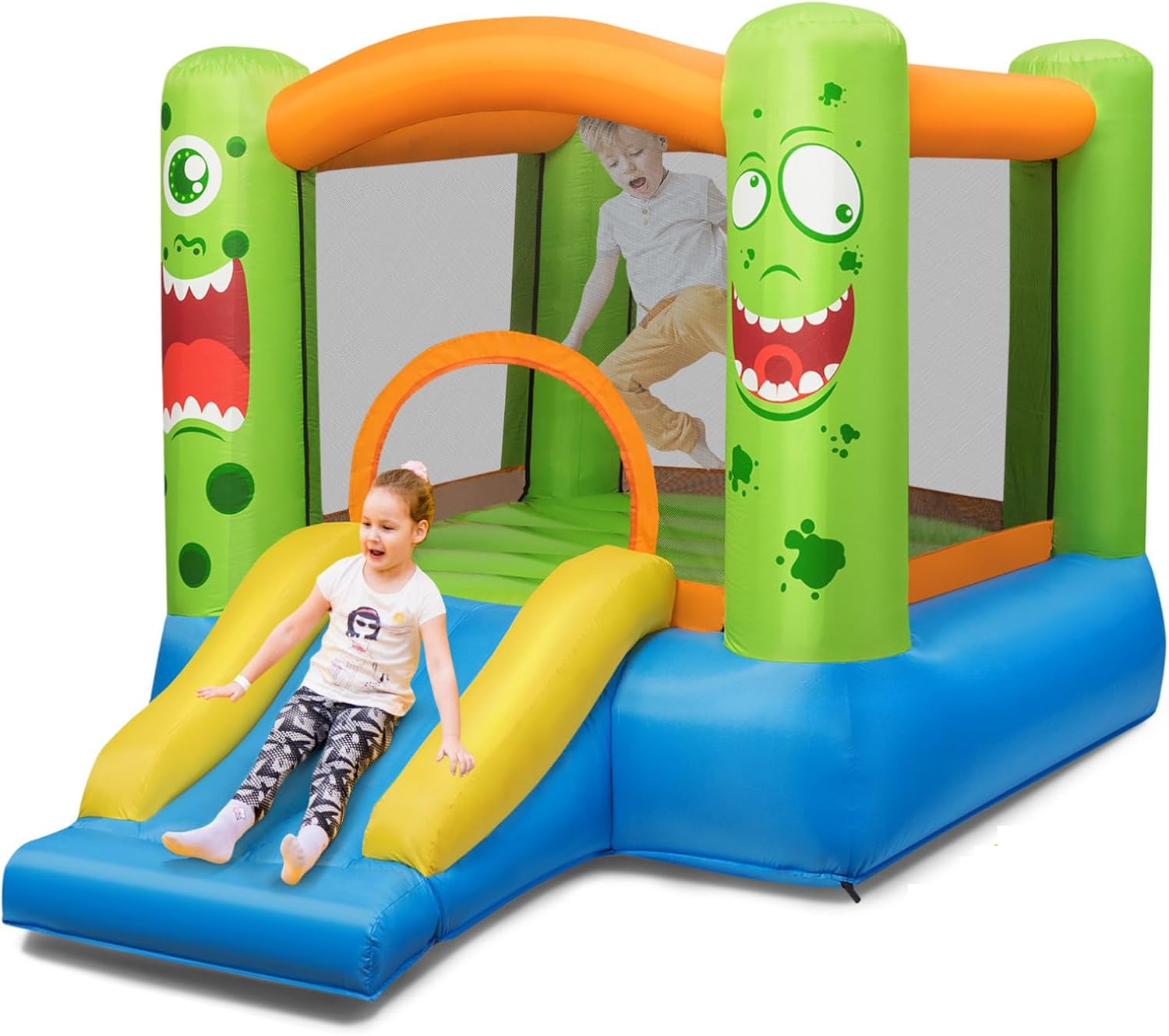 Kids Inflatable Bouncy Castle  - Kids Outdoor Zone review and price
