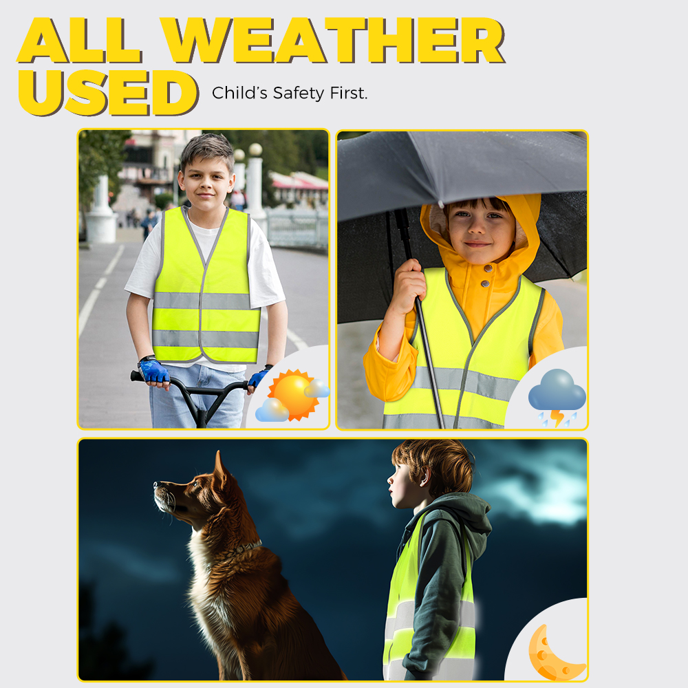 Kids Safety Vest Reflective Cl - Kids Outdoor Vest review and price