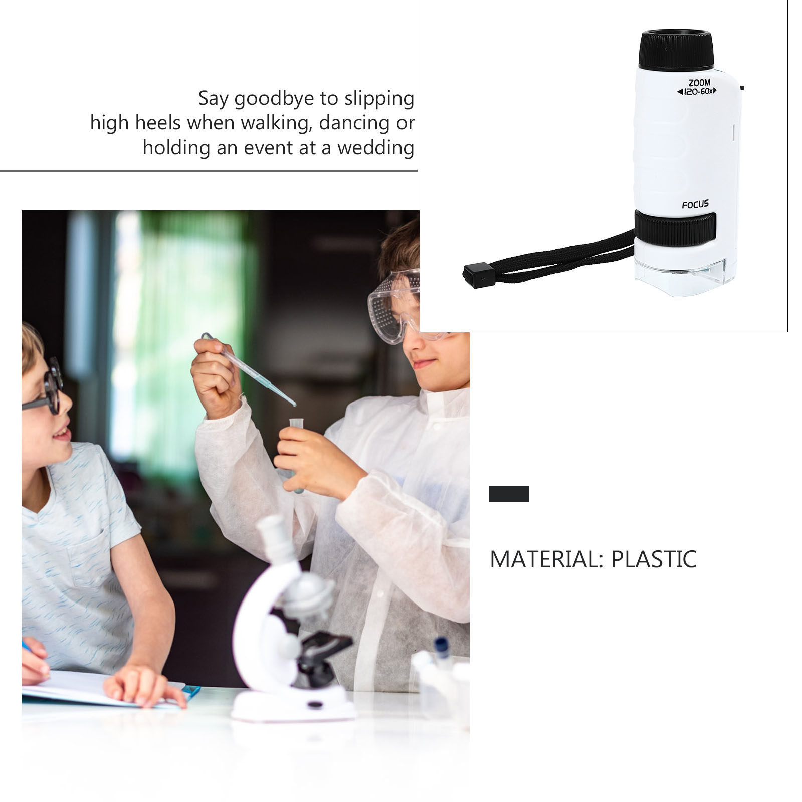 1Set Portable Kids Microscope  - Kids Outdoor Microscope review and price