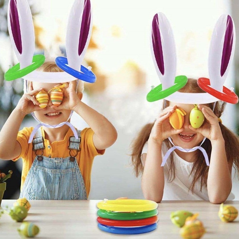 4Set Inflatable Easter Bunny E - Kids Outdoor Easter Gifts review and price