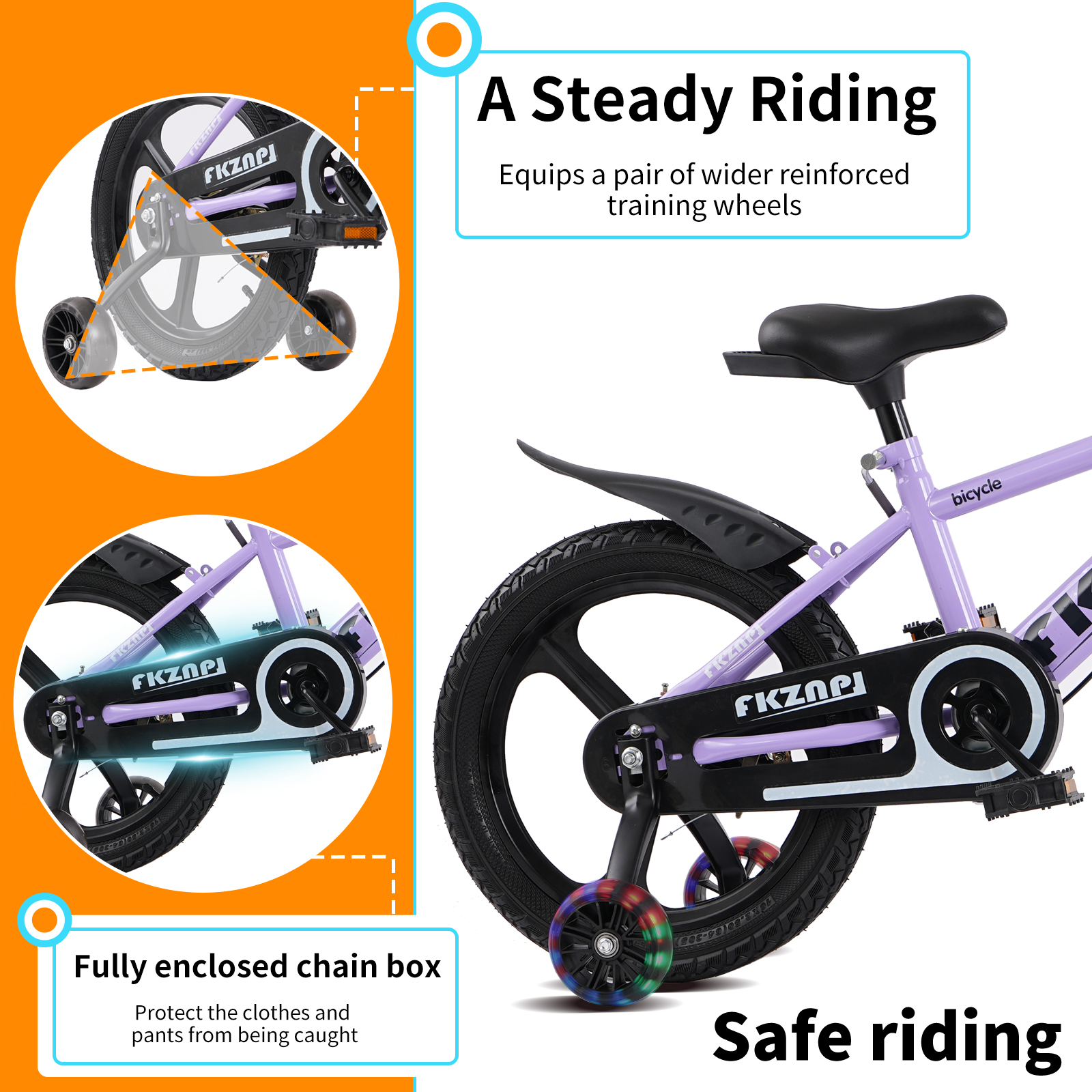 Kids Bike with Training Wheels - Kids Outdoor Ride On review and price