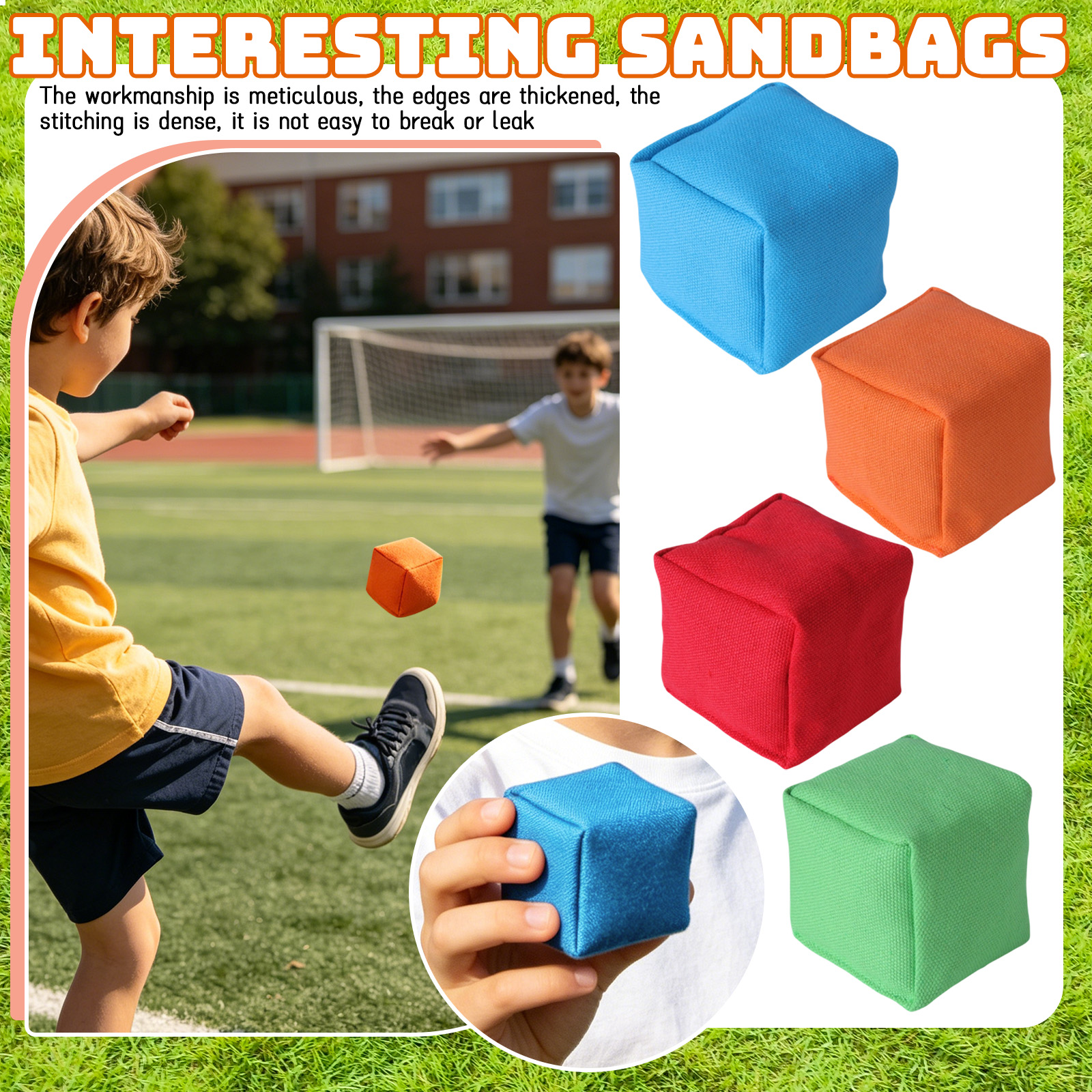 1PC Canvas Cube Children's Bea - Kids Outdoor Easter Gifts review and price