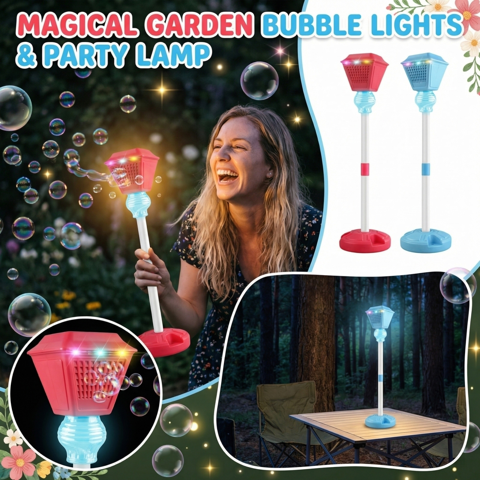 Street Lamp Blowing Bubbles Ma - Kids Outdoor Easter Gifts review and price