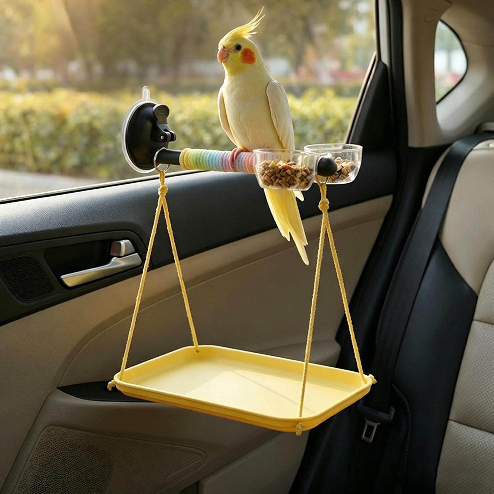 Bird Perch with Suction Cup an - Kids Outdoor Car review and price