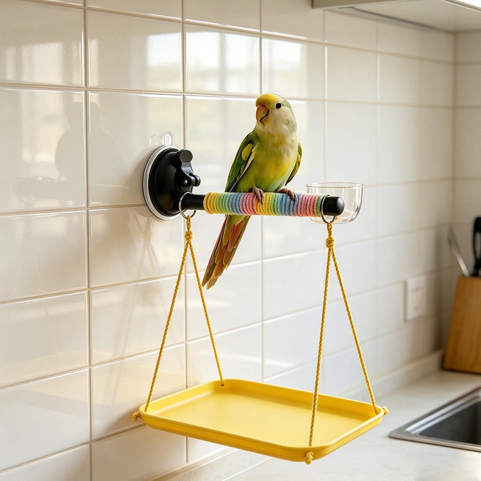 Bird Perch with Suction Cup an - Kids Outdoor Car review and price