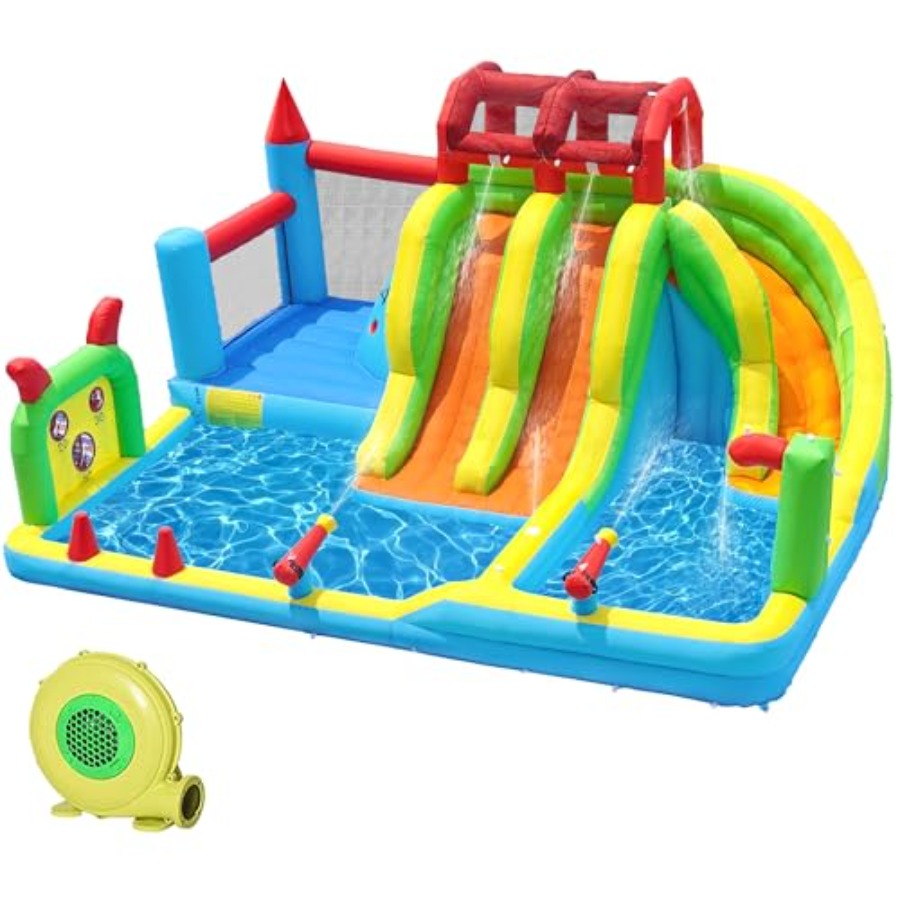 Outdoor inflatable water slide - Kids Outdoor Zone review and price