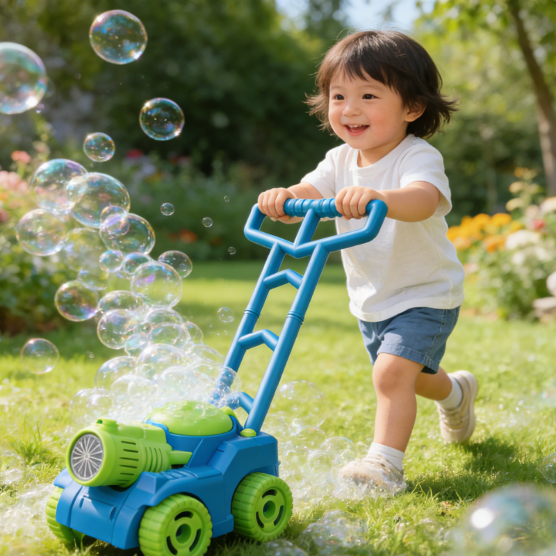 Children Bubble Lawn Mower Pus - Kids Outdoor Lawn Mower review and price