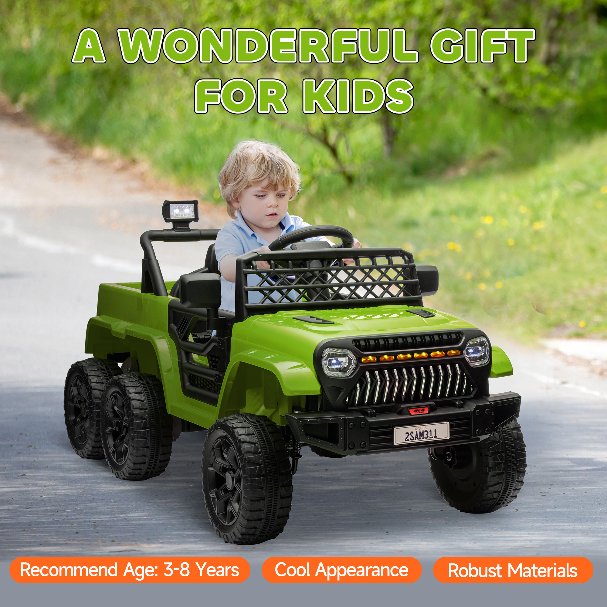 Kids Electric Ride On Toy 12V  - Kids Outdoor Ride On review and price