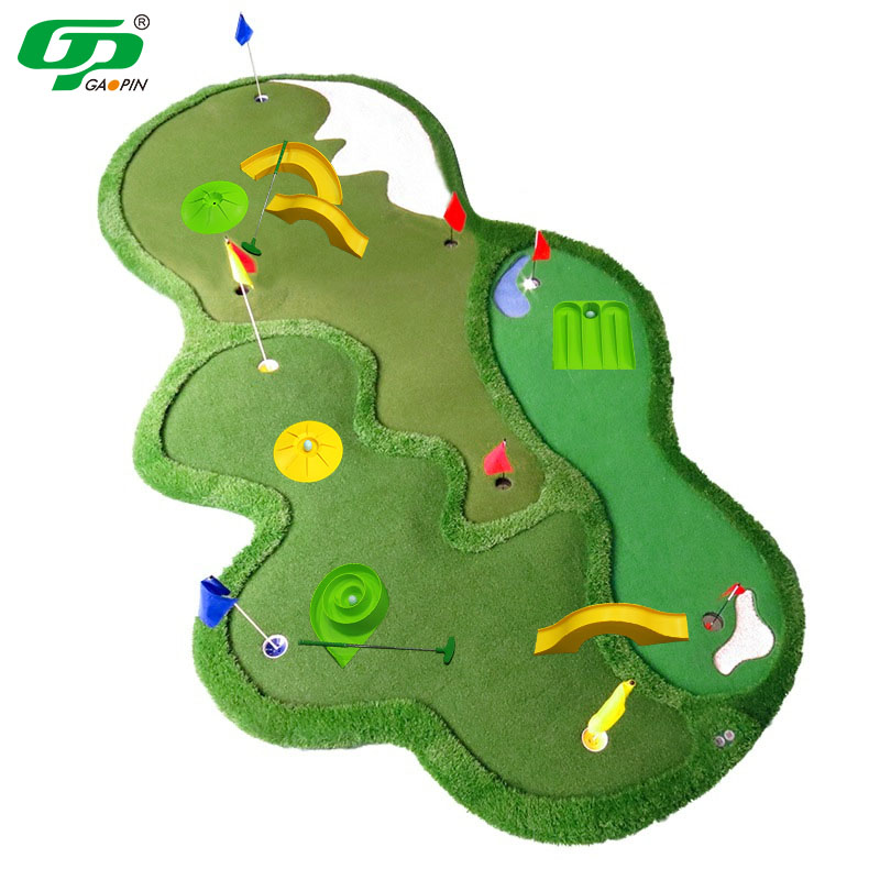 Mini Golf Course Set Indoor/Ou - Kids Indoor Outdoor Games review and price