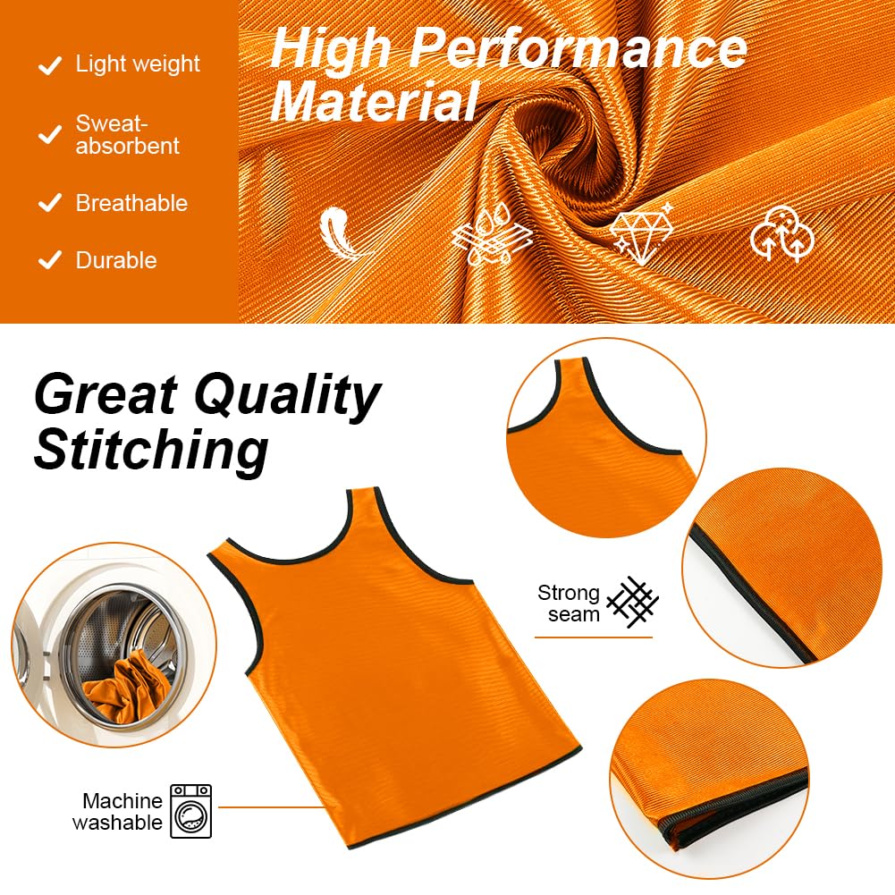 12PCS Football Training Vest B - Kids Outdoor Vest review and price