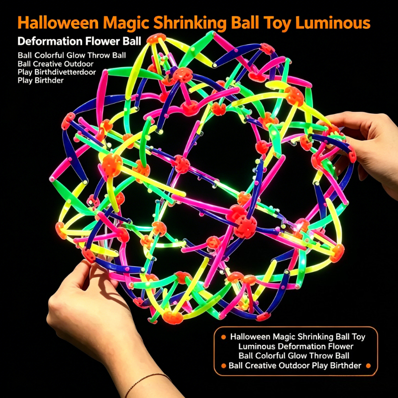 Magic Shrinking Luminous Ball  - Kids Outdoor Easter Gifts review and price